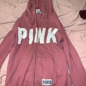PINK Zip Up Jacket